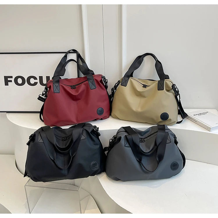 Ladies' shoulder bag custom logo travel bag shoulder bag crossbody luggage bag sports and fitness luggage bag personalized name