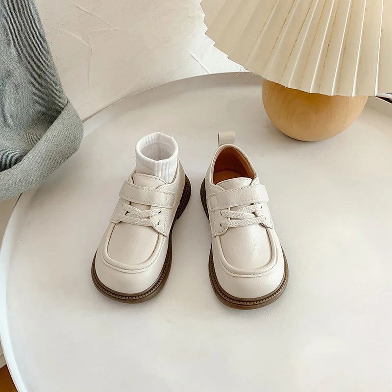 Boys Leather Shoes Kids School Performance Shoes Comfortable British Style Children Birthday Party Shoes 2025 Spring Autumn New