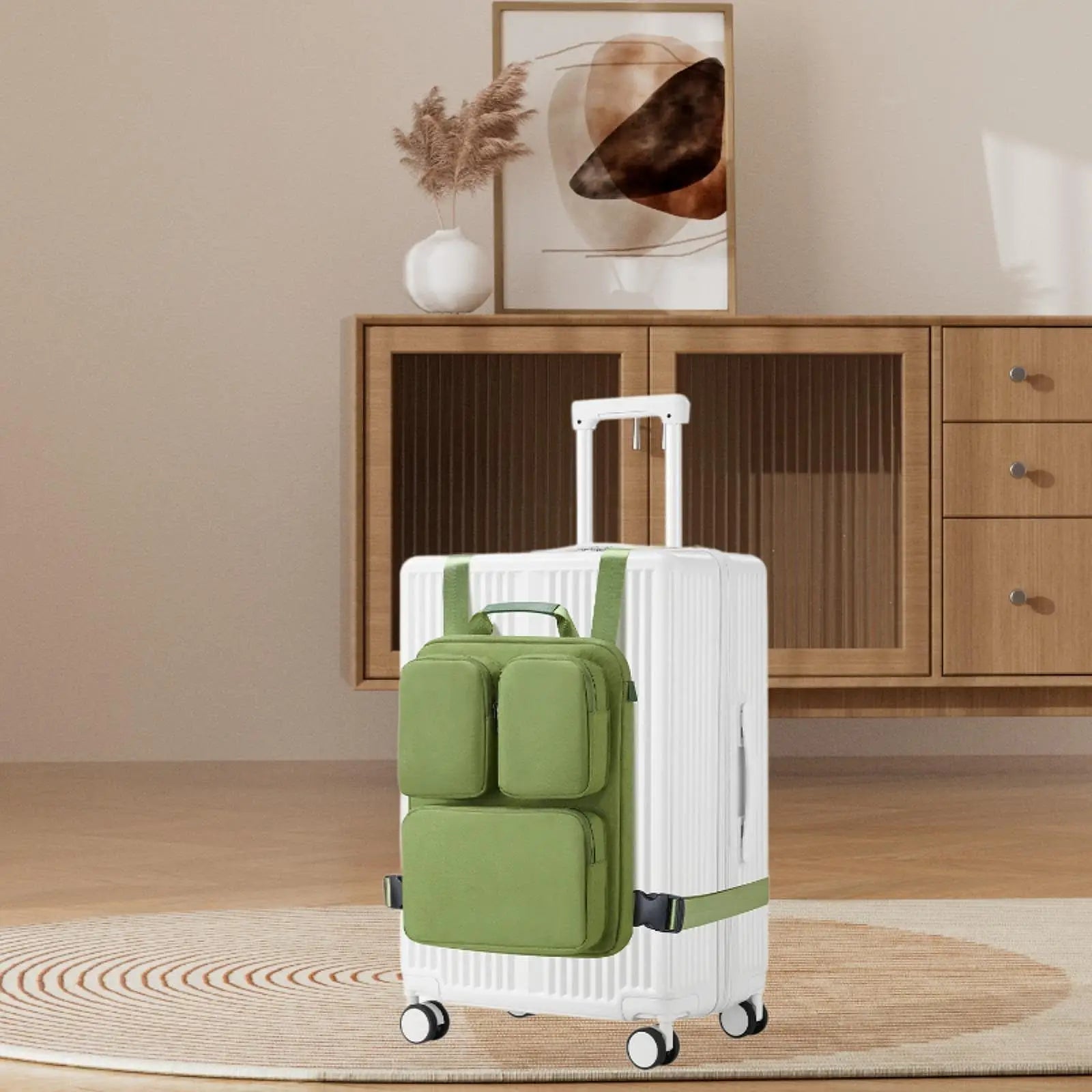 Carry on Bag over Luggage Organizer for Suitcase Adults Lightweight Fashionable Multifunctional Packing Cube for Business Travel
