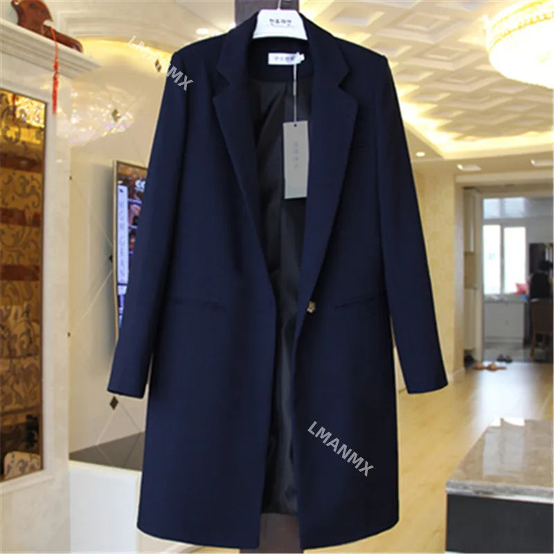 2023 New Spring Autumn Blazers Women Small Suit Long Sleeve Jacket Casual Tops Female Slim Wild Blazers Windbreaker Coat S-3XL