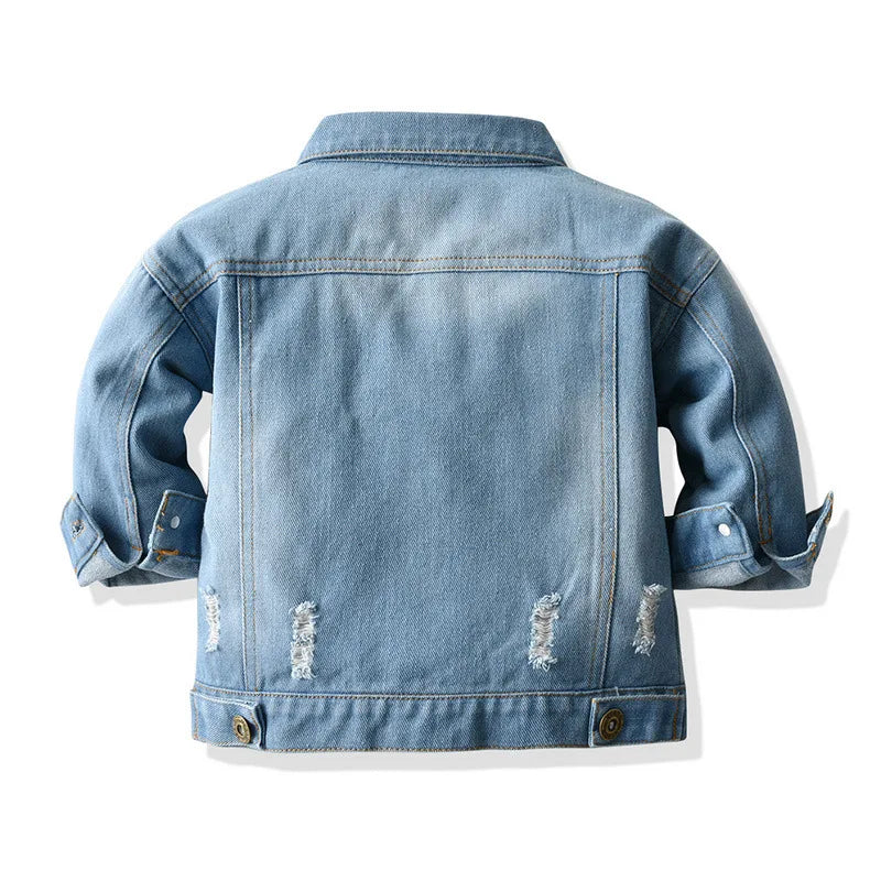 Personalized Denim Jacket Toddler Outwear Patch Coats Custom Name Jean Jacket  Ideal Gift Birth Presents Autumn 2025 New