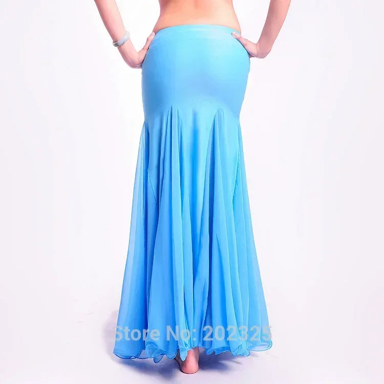 Maxi skirt women belly dance wear belly dance skirts belly costume clothes sexy dance skirt dancing dress