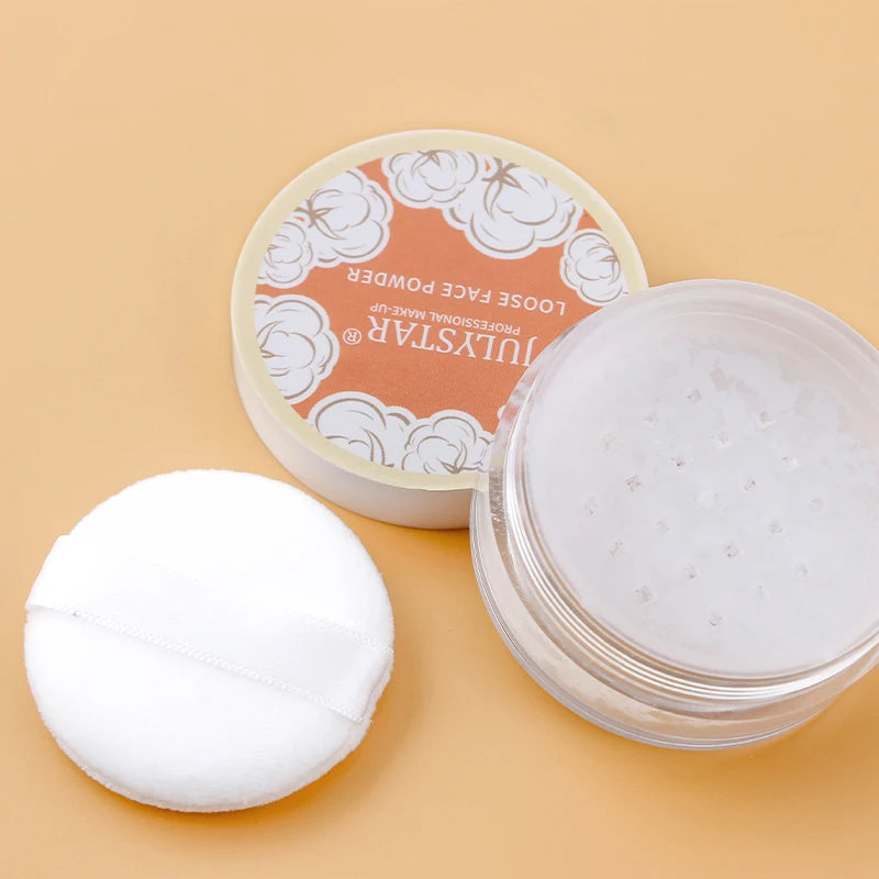 Mineral Face Powder Waterproof Oil Control Translucent Setting Powder High Coverage Makeup Fixer Powder Make-up For Women Makeup