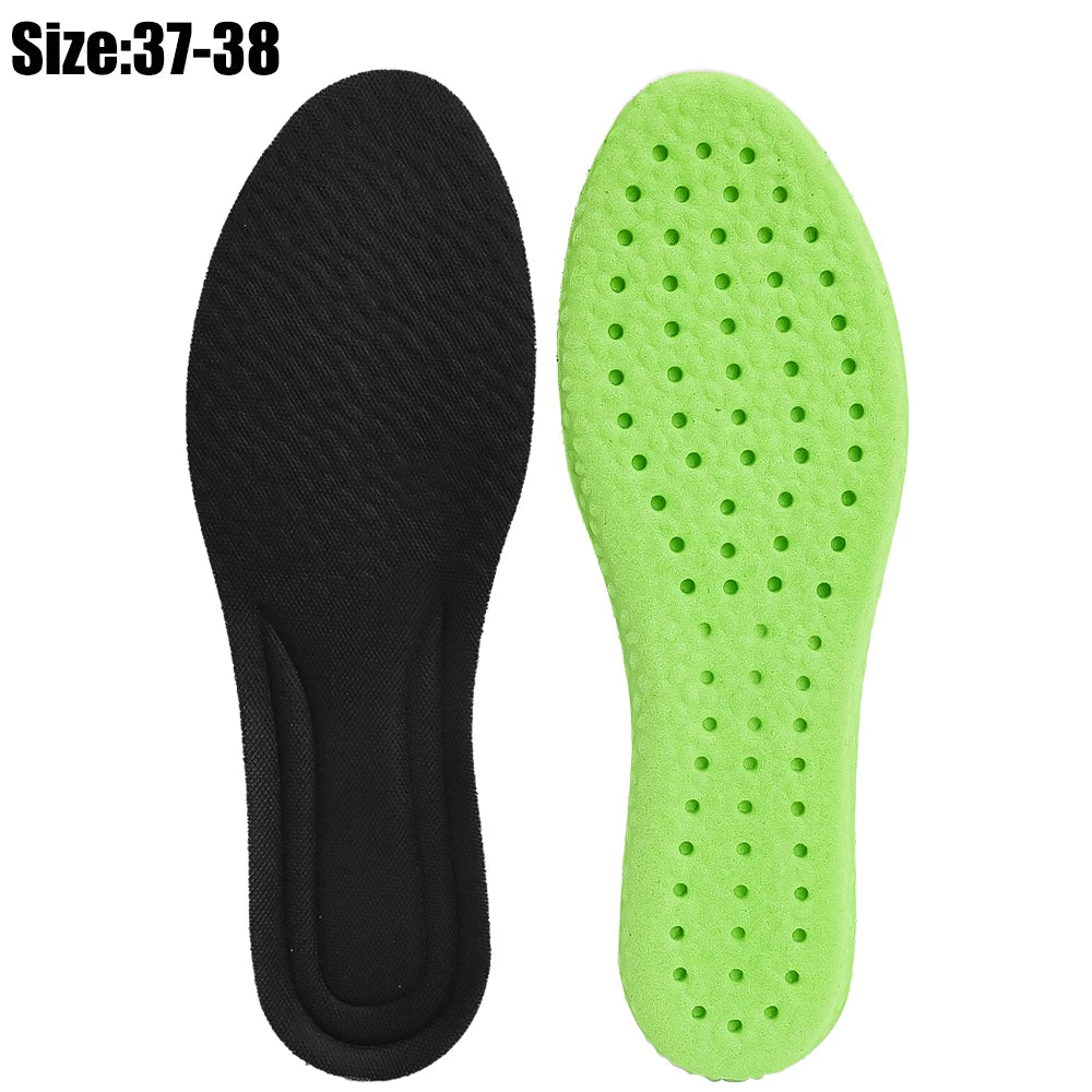 Soft Massage Insoles Women Men Breathable Arch Support Shoes Sole Pads Unisex Deodorant Memory Sponge Sports Feets Cares Inserts