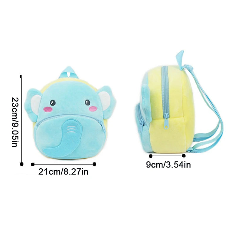 Fashion Children School Bags Cartoon Plush Kids Backpack Kindergarten Boys And Girls School Bags Mini Backpack Book Bag