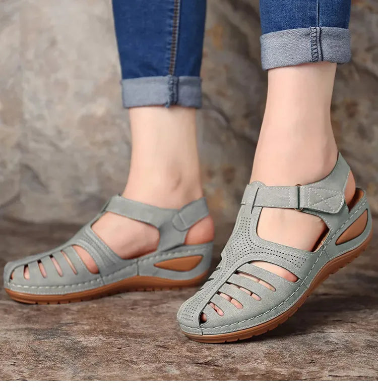 Women Sandals Summer Bunion Corrector Shoes for Women Premium Orthopedic Heels Sandals Wedge Vulcanized Shoes Pantuflas Mujer