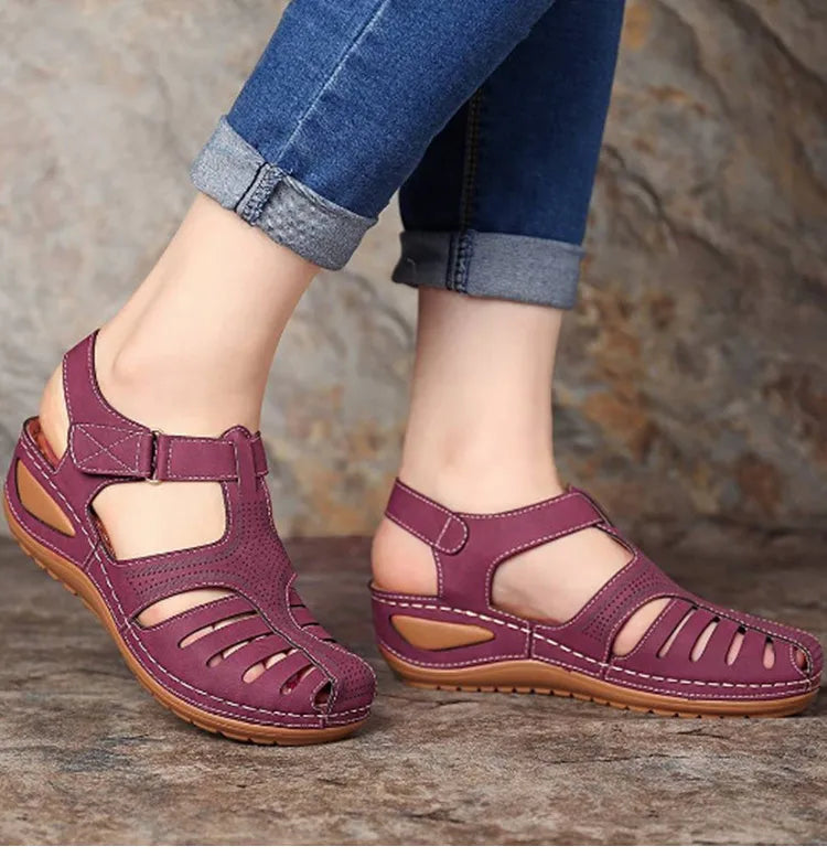 Women Sandals Summer Bunion Corrector Shoes for Women Premium Orthopedic Heels Sandals Wedge Vulcanized Shoes Pantuflas Mujer