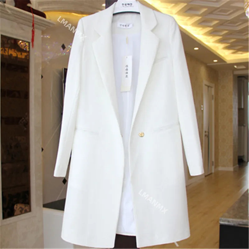 2023 New Spring Autumn Blazers Women Small Suit Long Sleeve Jacket Casual Tops Female Slim Wild Blazers Windbreaker Coat S-3XL