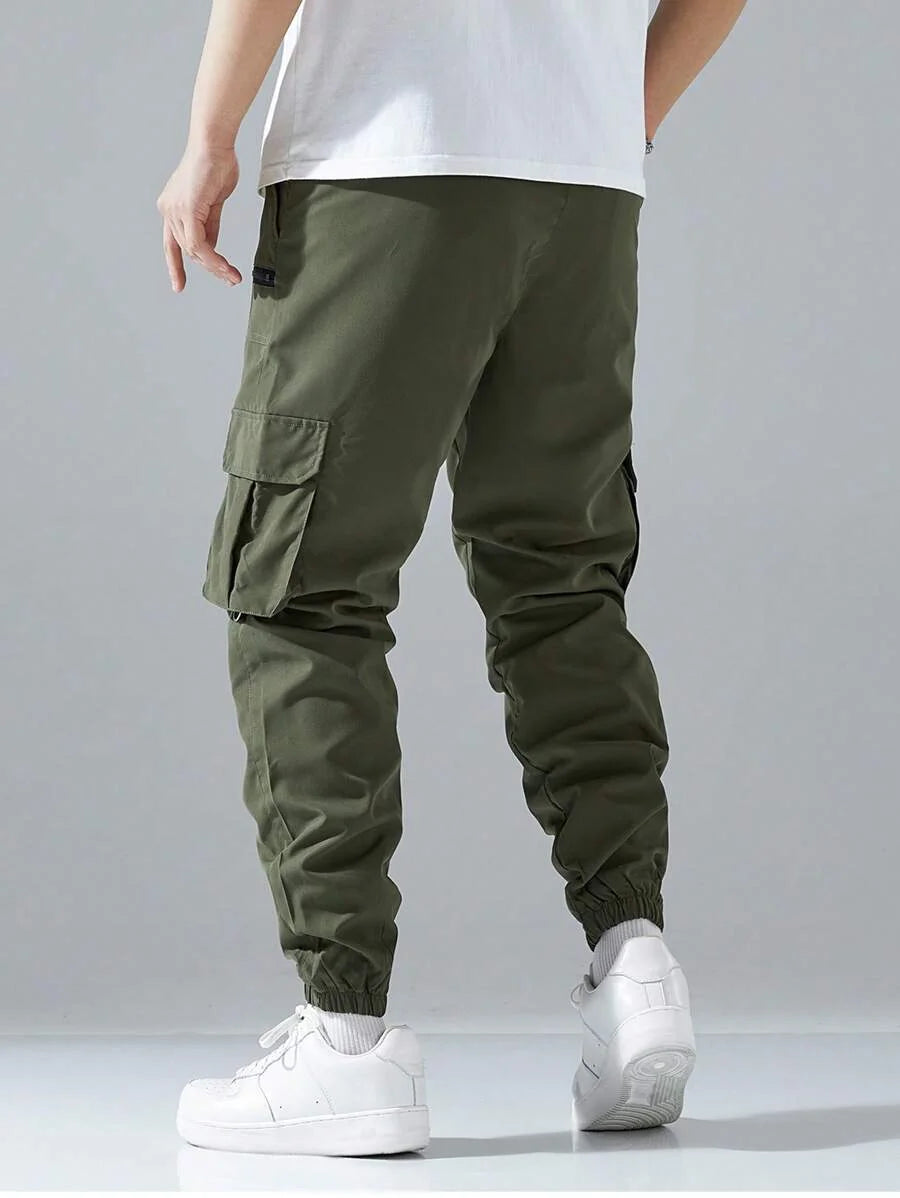 Men's Casual Workwear Pants Outdoor Long Trousers Loose Fashionable New Style Comfortable Breathable Fashion Casual Trousers