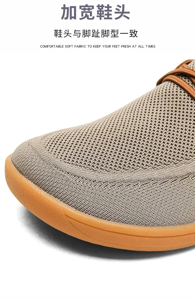 Men's and Women's Wide Version Barefoot Shoes Minimalist and Casual Shoes Sports Shoe Breathable and Comfortable Tennis Shoes