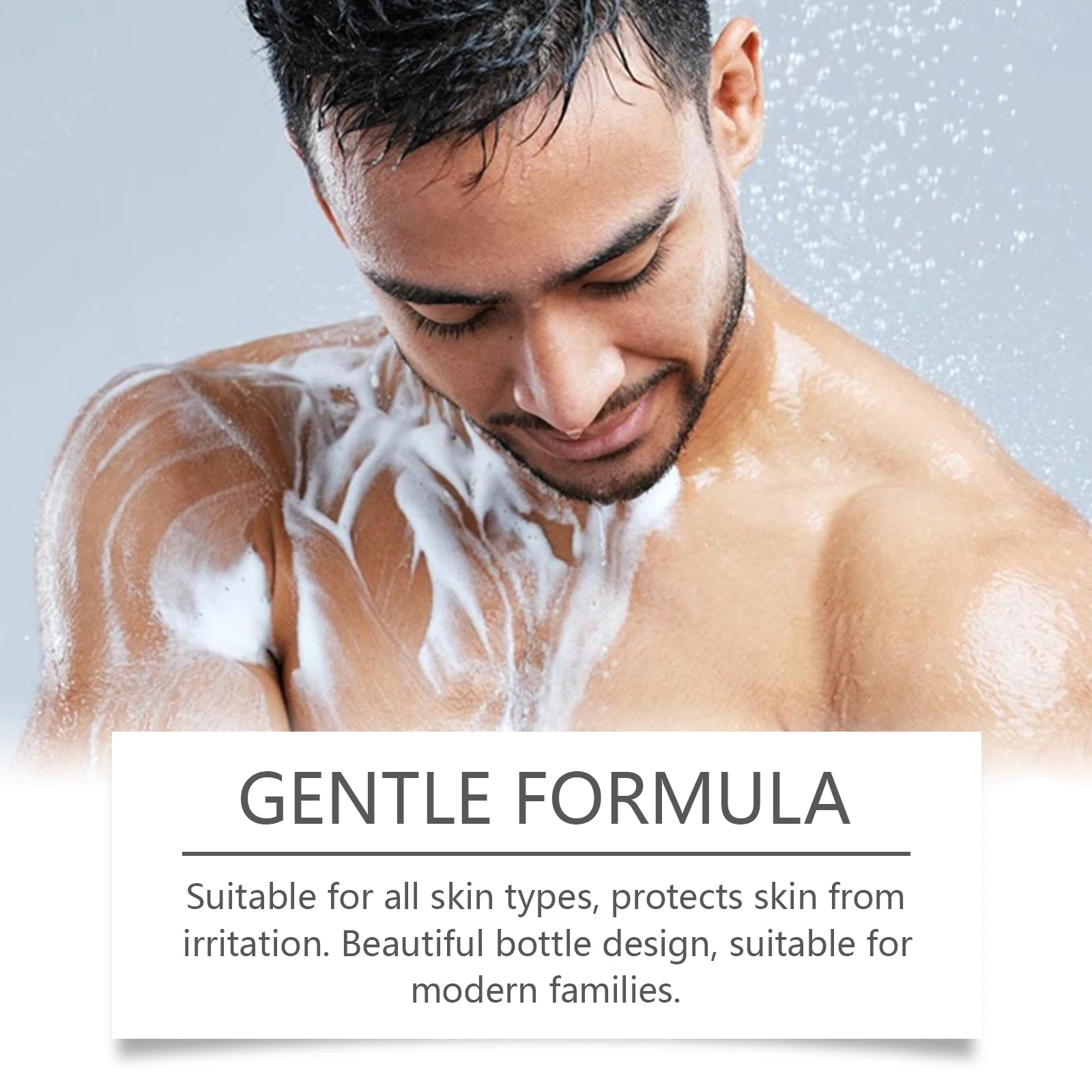 OceAura 2-in-1 Shampoo & Body Wash for Men - Moisturizing Body Wash, Skin & Scalp Cleanser, Hair Shampoo