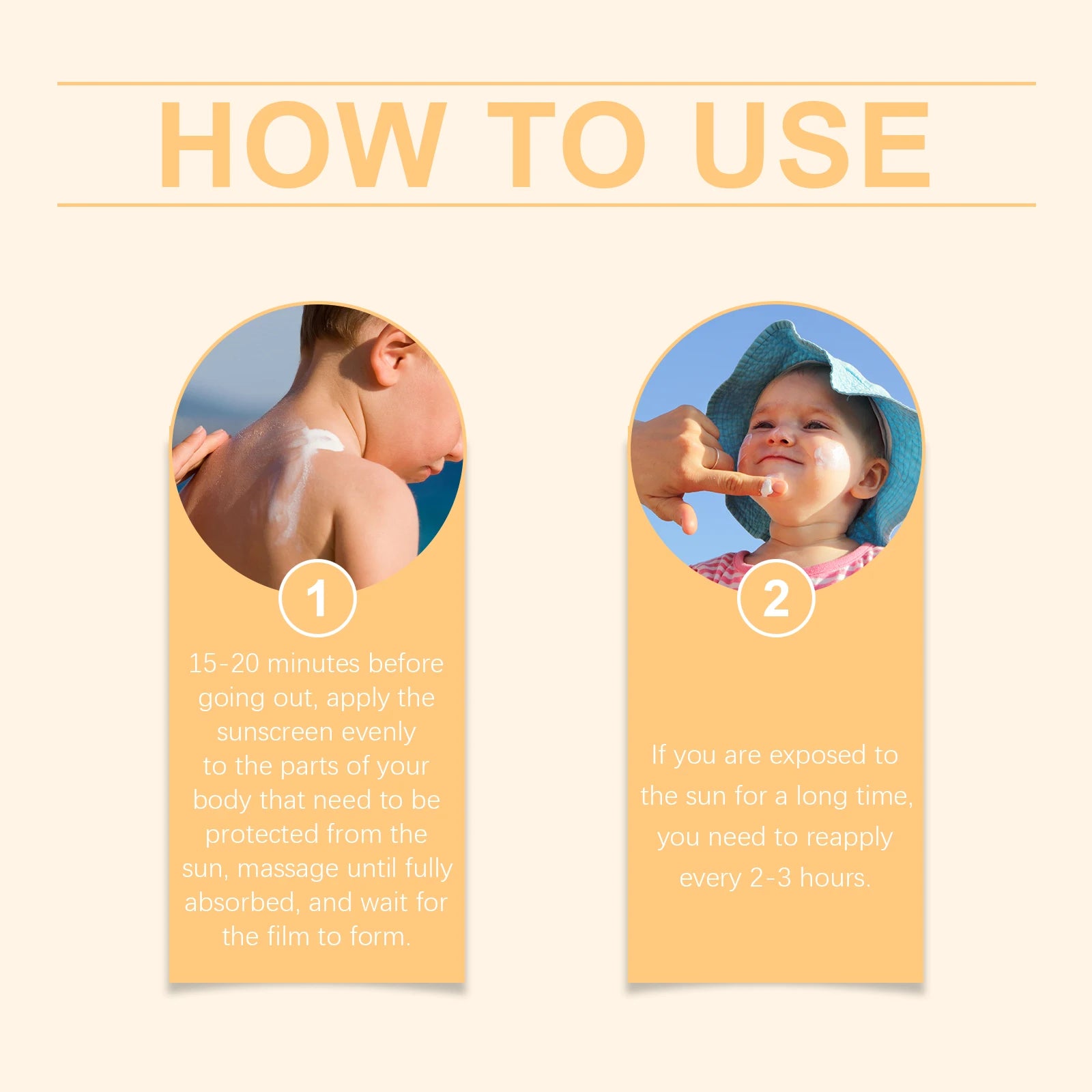 Children UV Protection Cream Lasting Sun Block Isolation Brightening Refreshing Oil Control SPF 90+Moisturizing Sunscreen Cream