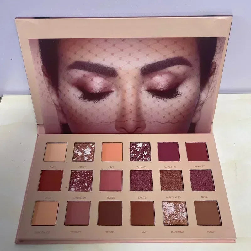 Good Sale Natural Matte Eye Shadow Waterproof Palette Shimmer Eyeshadow Soft Glam Norvina Sultry Riviera That Glow