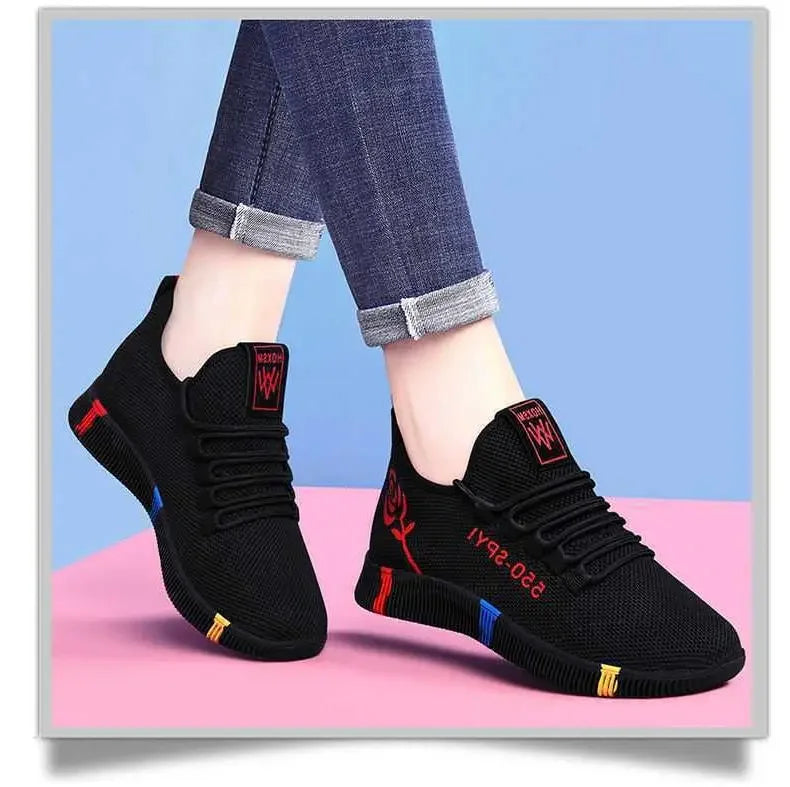 Shoes for Women Outdoor Sports Shoes Women Lightweight Non-slip Breathable Sneakers Soft Walking Shoes Zapatillas Mujer 2023