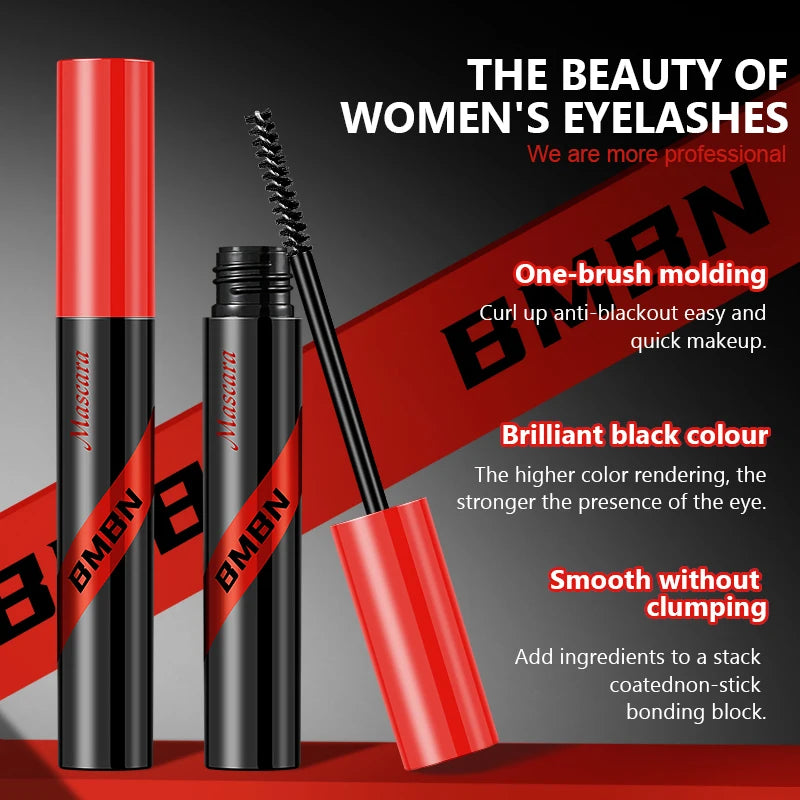 Mascara, long-lasting makeup, not easy to smudge, quick makeup application, create slender, curly and natural eye makeup