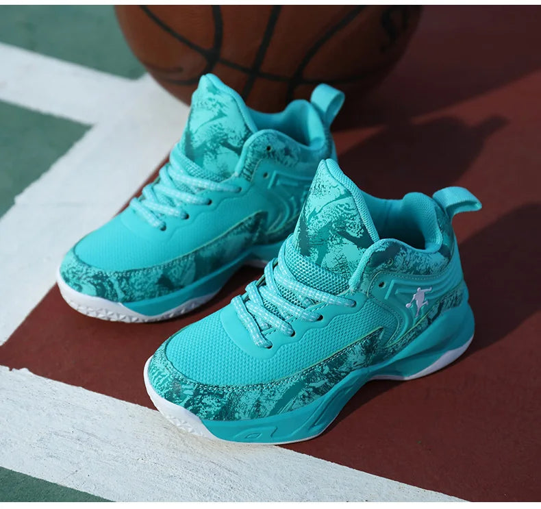 Children's Basketball Shoes for Boys Kids Sneakers Outdoor Non-slip Sports Running Child Girls Basket Trainer Shoes Walking Shoe
