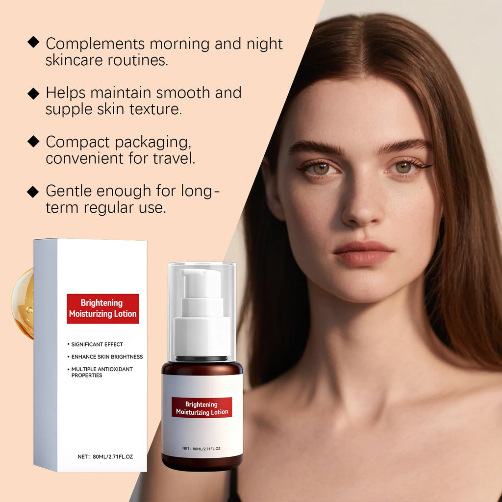 Brightening Moisturizing Lotion - Gentle hydration to nourish and brighten facial skin, providing moisture and protection