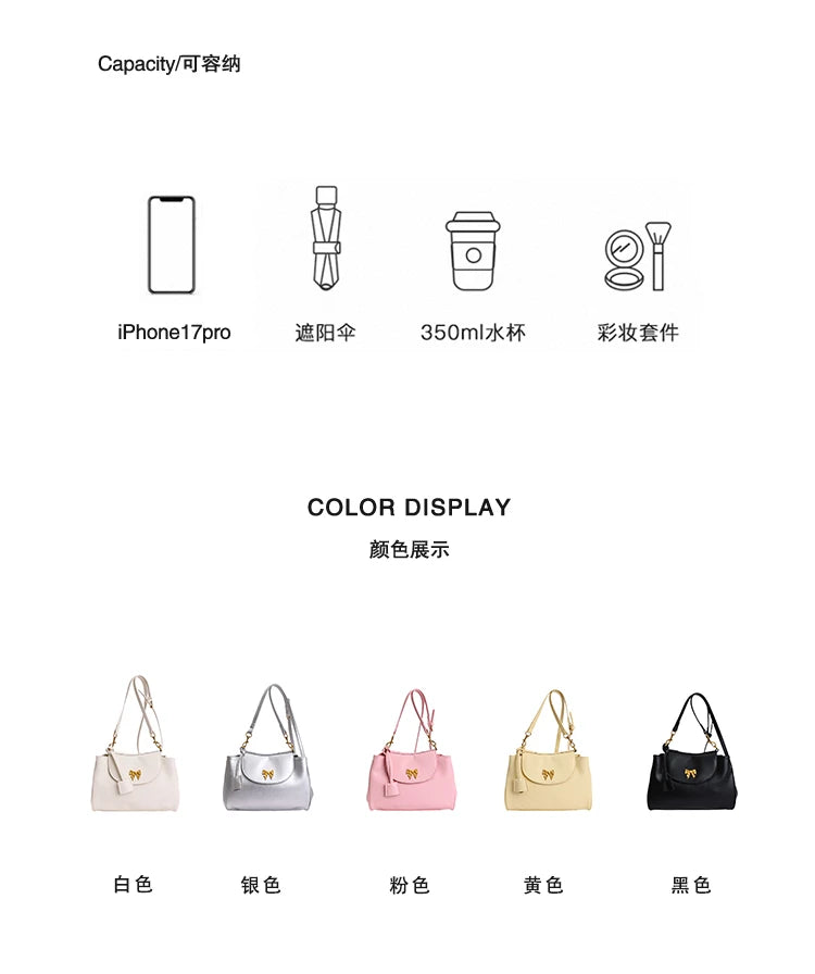 Diaper Bags Luxury Brand Genuine Leather Shoulder Bag Messenger For Ladies Elegant Classic Women Handbags Practical