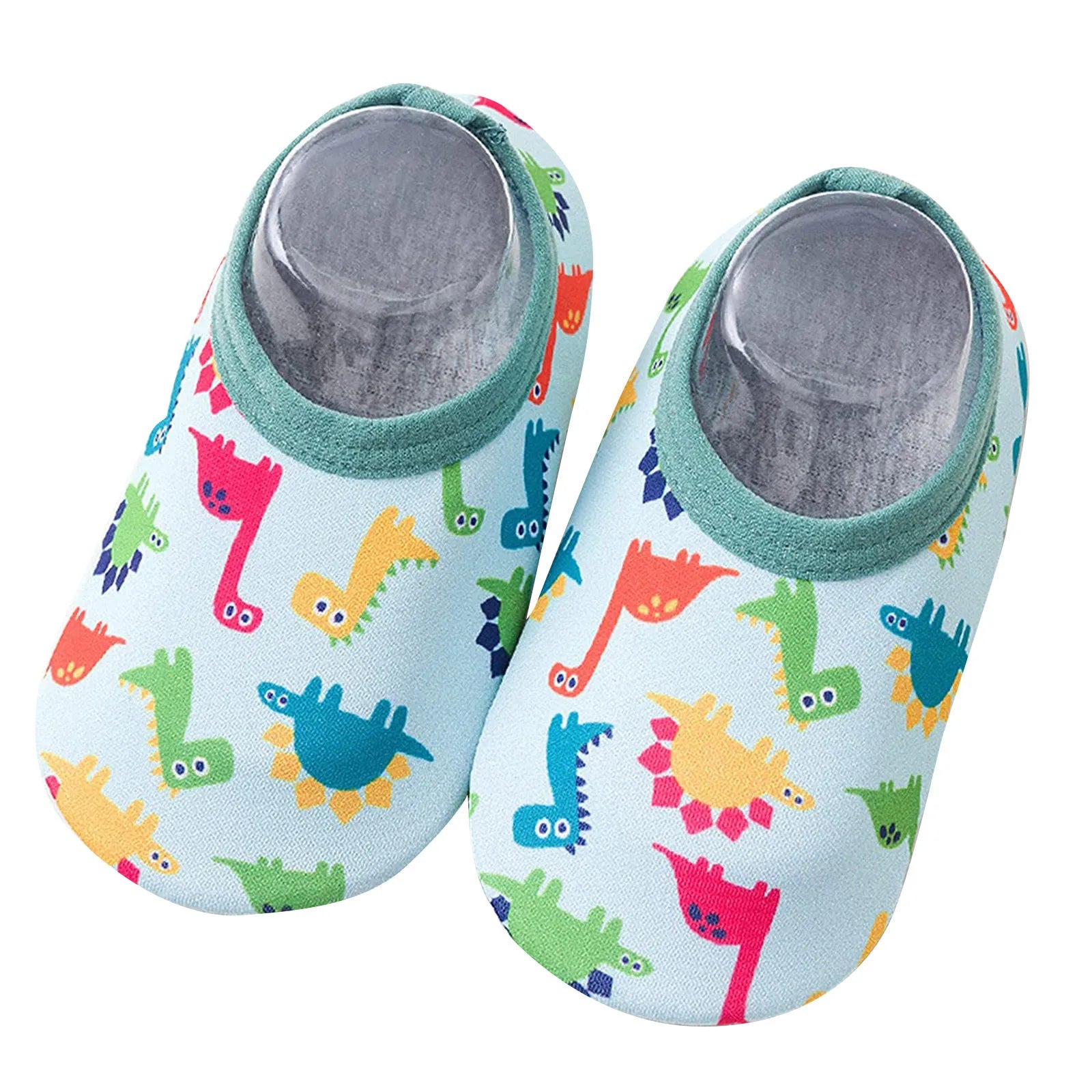 Baby Boy And Girl First Walkers Cartoon Printed Cute Quick Dry Shoes Toddler Shoes Beach Outdoor Lighweight Shoes