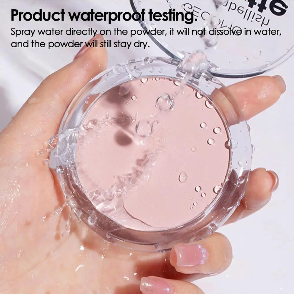 Make Up Face Powder Pressed Powder Brighten Oil-control Nude Makeup Pressed Powder Foundation Makeup Base Cosmetics