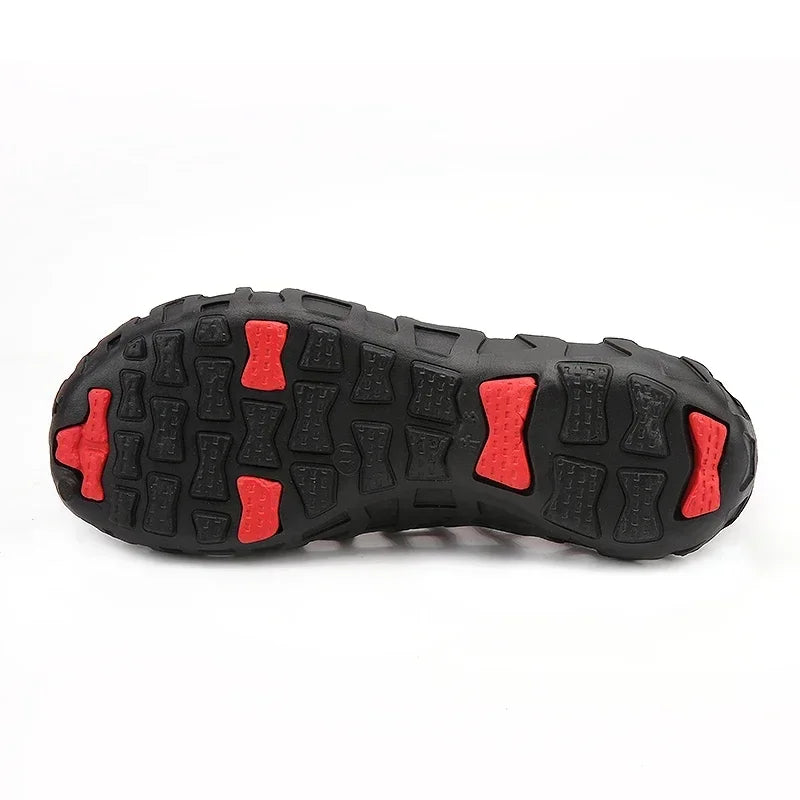 Summer Men Water Shoes Breathable Beach Sandals Upstream Water Shoes Women's Quick-drying Hollow Slippers Aqua Shoes