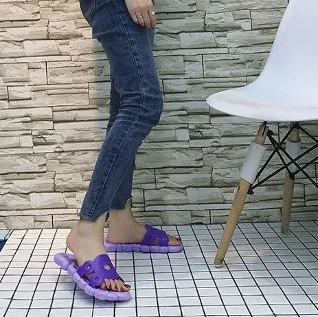 Women's Slippers And Ladies Sandals Bathroom Bedroom Shoes Soft Sabot H Sandal Slides Premium But Cheap 39 Shoe Original