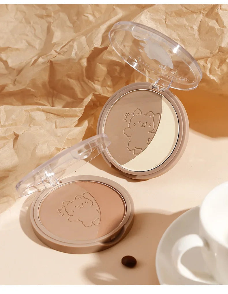 Xixi Contouring Matte Highlight Make Up Face Body Sculptor Shading Bronzer Contour Powder Palette Shadows Cosmetics Cute Makeup