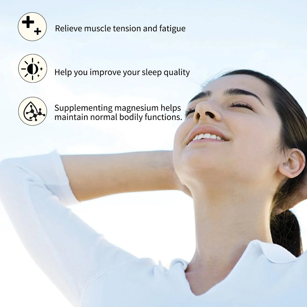 Magnesium Body Spray 60ml with Lavender Relax Muscles Improve Sleep, Natural Magnesium Chloride Flower Extracts, Fast Absorption