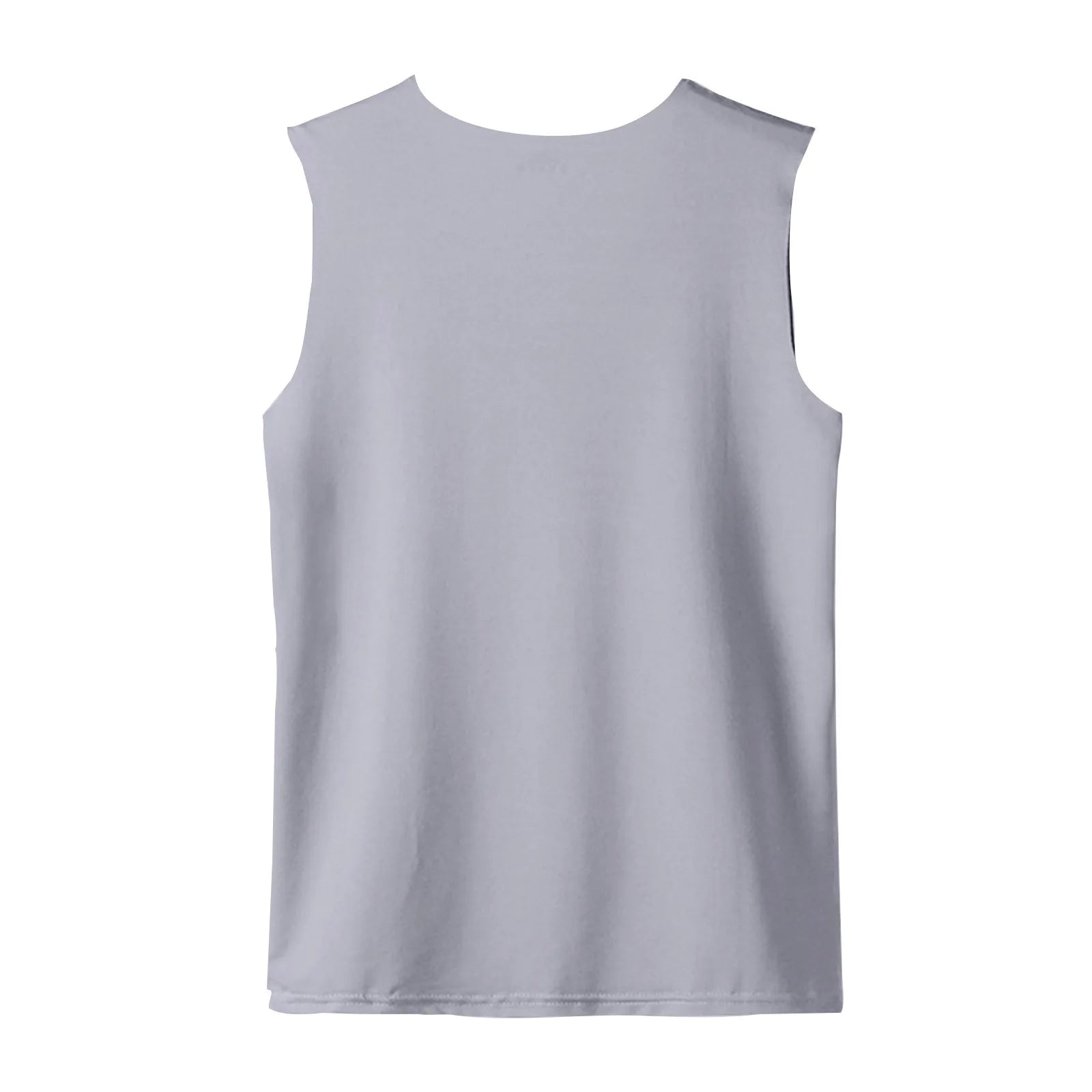 Men'S Top Men'S Summer Multi Color Sleeveless Vest Men'S Summer Ice Silk Traceless Thin Breathable Color V-Neck Sleeveless Top