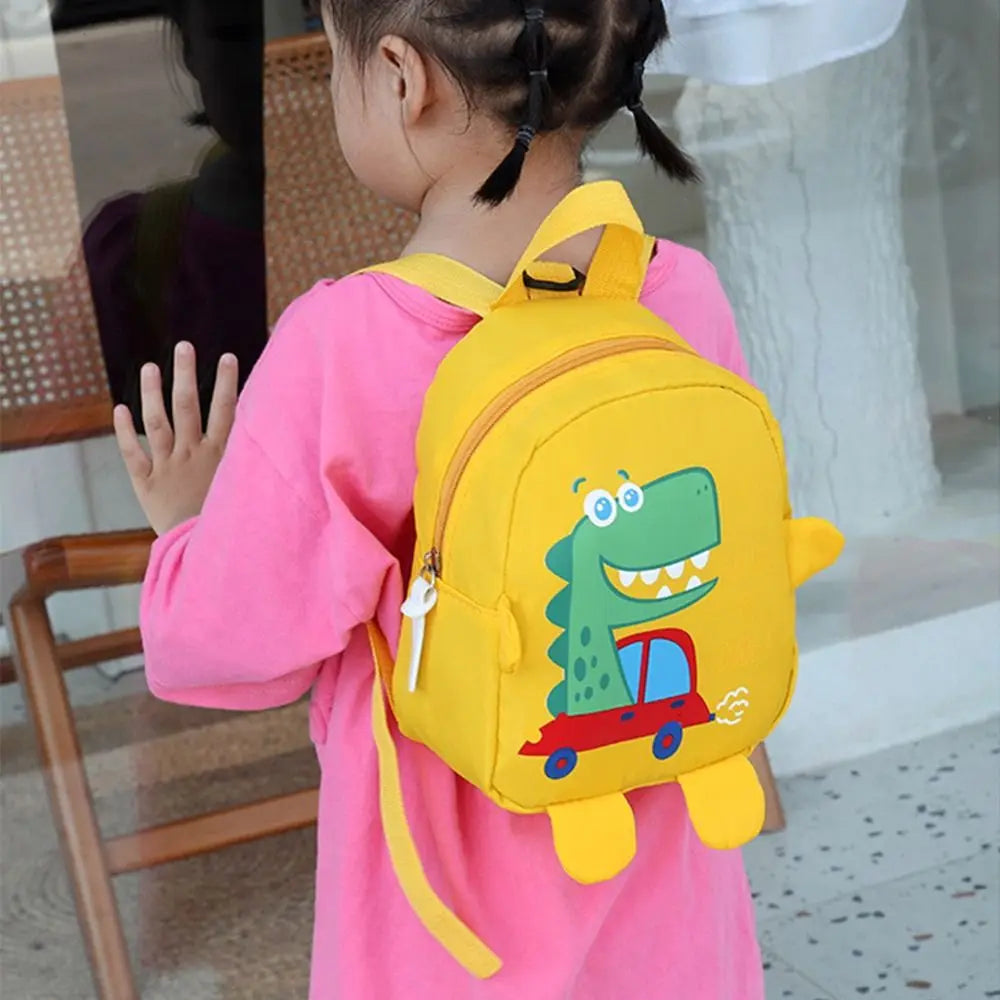 Children Cute Cartoon Dinosaur School Bags Anti-lost Backpacks Toddler Rucksack Kindergarten Schoolbag