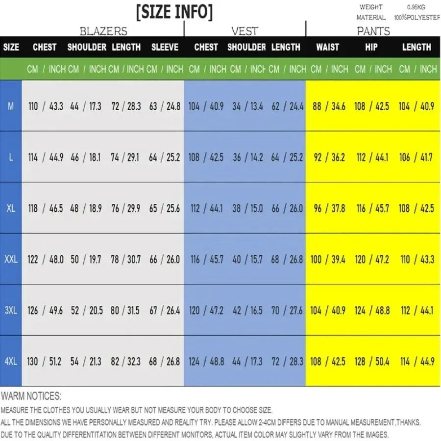 New Men's 3 Piece Christmas Sets Blazers+Vest+Pants 2026 Xmas Printed Men Suit Set Party Stage Dress Up Style Costume Streetwear