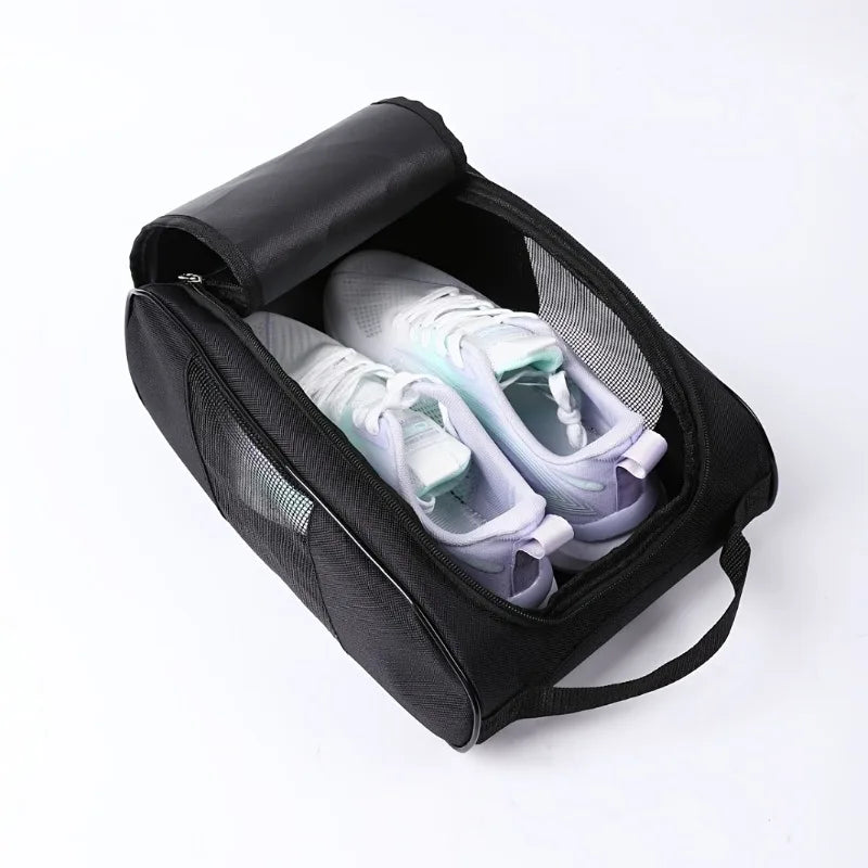 Premium Odor-Shoe Bag–Breathable Mesh Travel Organizer for Men&Women,Ventilated Sport Shoe Storage for Gym,Keeps Equipment Fresh