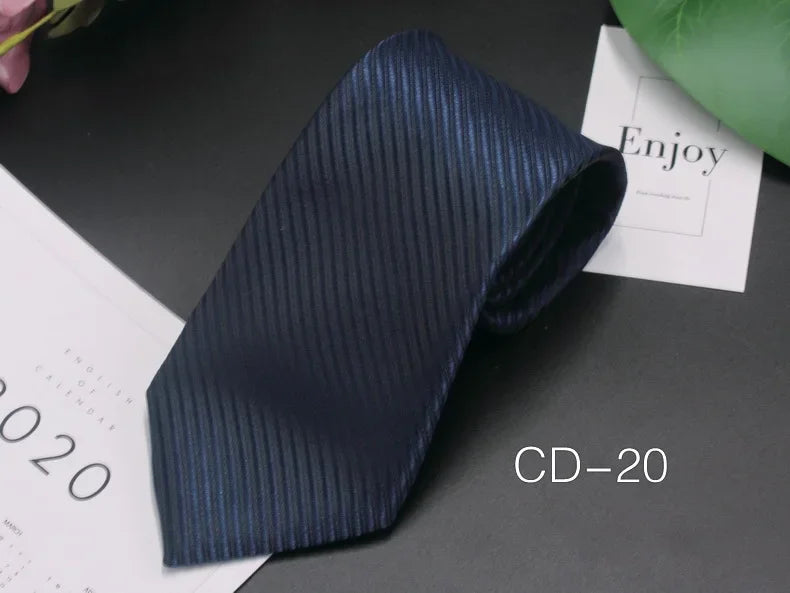 Black Neck Ties For Men Women Casual Suits Solid Tie Gravatas Skinny Mens Neckties For Business Wedding Men Ties
