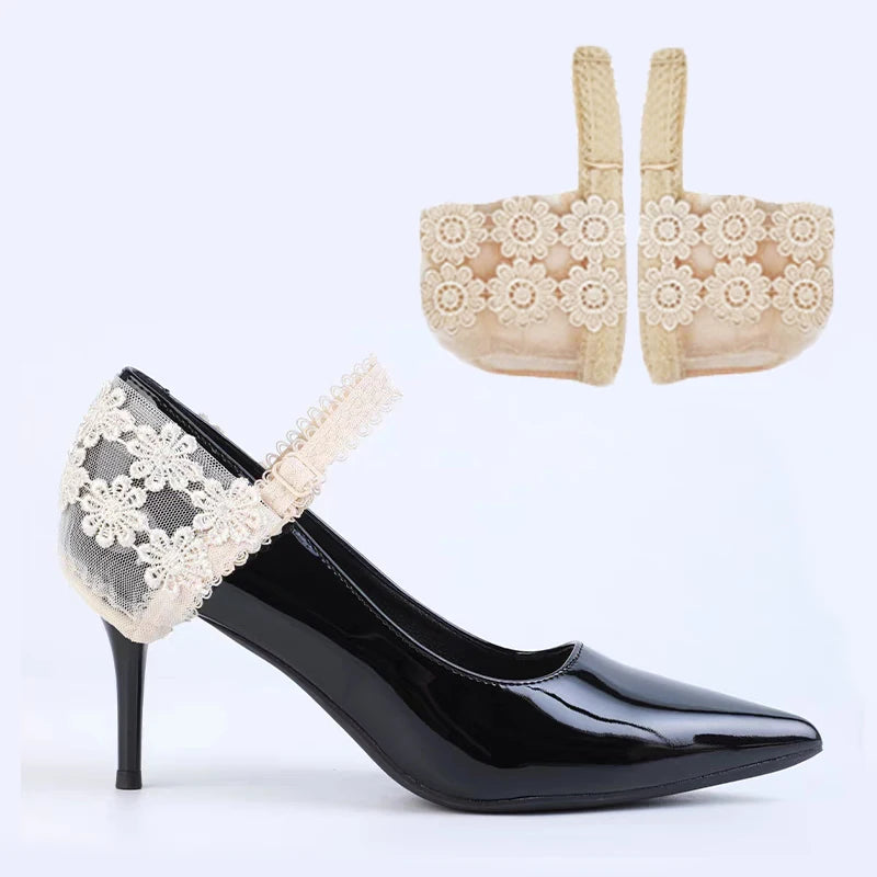1Pair High Heels Bundle Shoelace Holding Loose Anti-skid Straps Women Elastic Shoe Laces Shoe Accessories Wholesale Dropshipping