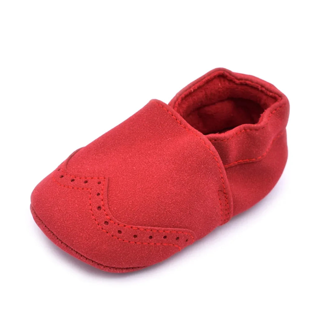 Baby Boy Girl Shoes Soft Leather Infant Toddler Baby First Walker Casual Anti-slip Toddler Baby Kids Crib Shoes -18 Months