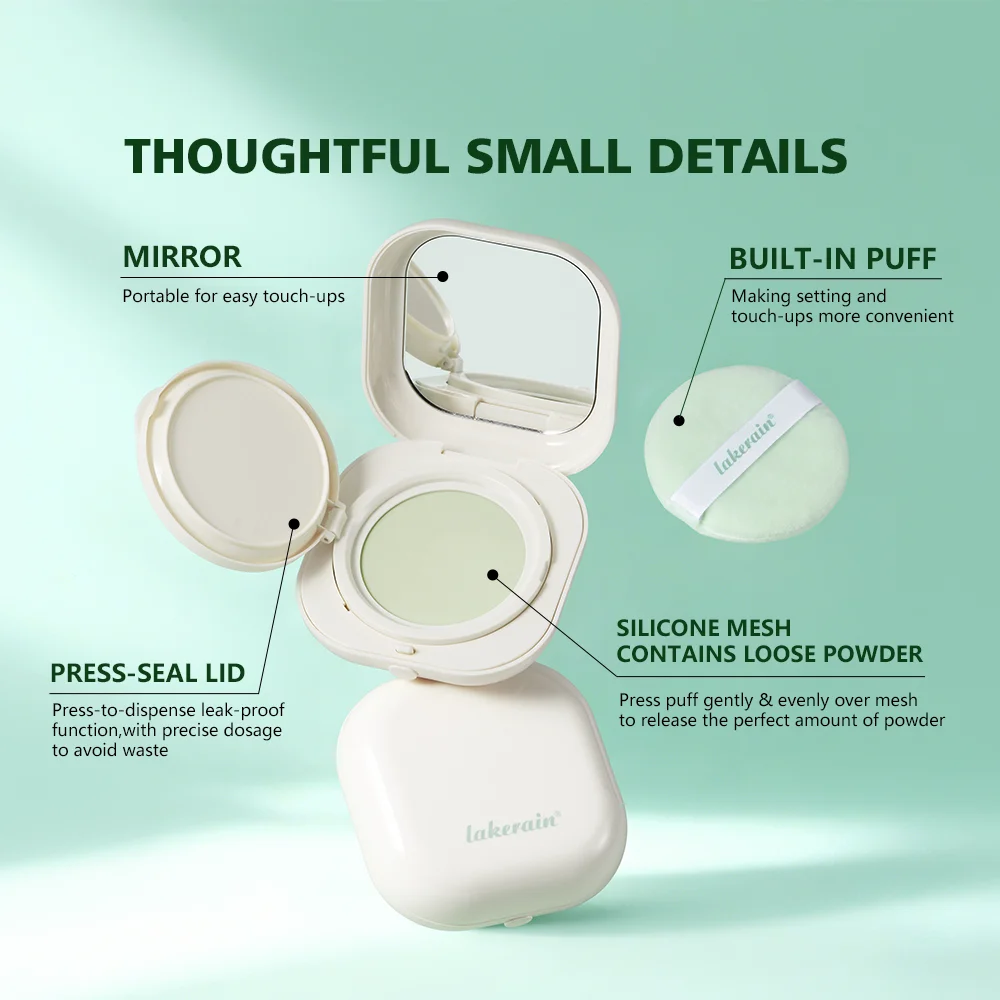 Neo Blurring Powder Setting powder Korean Oil-Control Compact with Pore Blurring Smoothing Finish Water proof Makeup