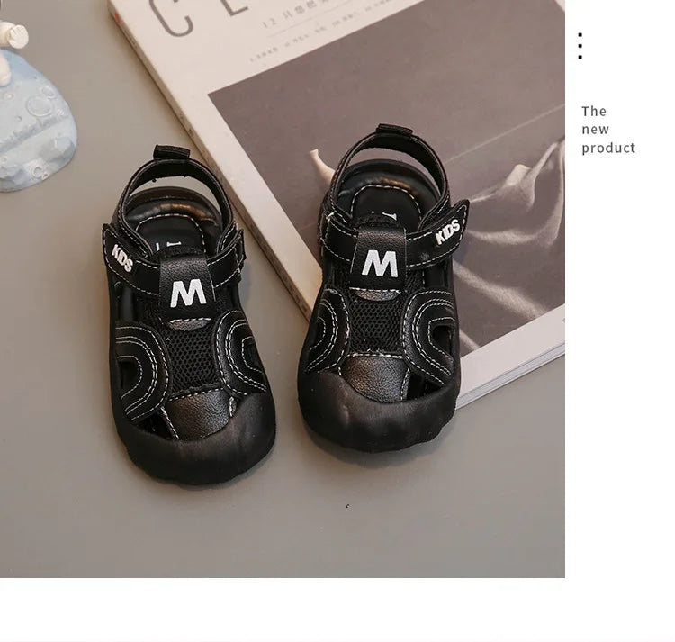 Boy Sandals 2026 summer New Baby Walking Shoes Soft Sole Girls' Sandals Mesh Shoes Children's Sandals Versatile Children's Shoes