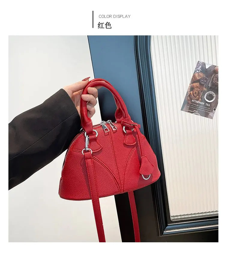 Luxury Unique Diaper Bag Shoulder Purse Ladies Trendy Design Minimalist Textured Original Square Satchel