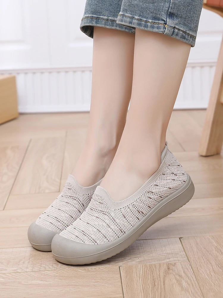 Women's Summer 2025 Casual Shoes Lightweight Anti-Slip Breathable for Commuting Outdoor Travel Casual Shoes Free Shipping