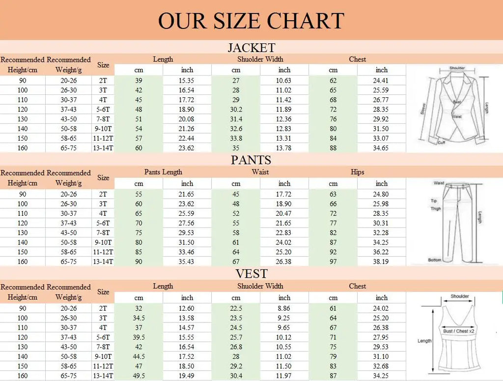 Girls Black 4 Piece Slim Fit Suit Set Jacket Vest Pants Bowtie Classic Elegant Formal Wear For Wedding Performance Prom Ages 2