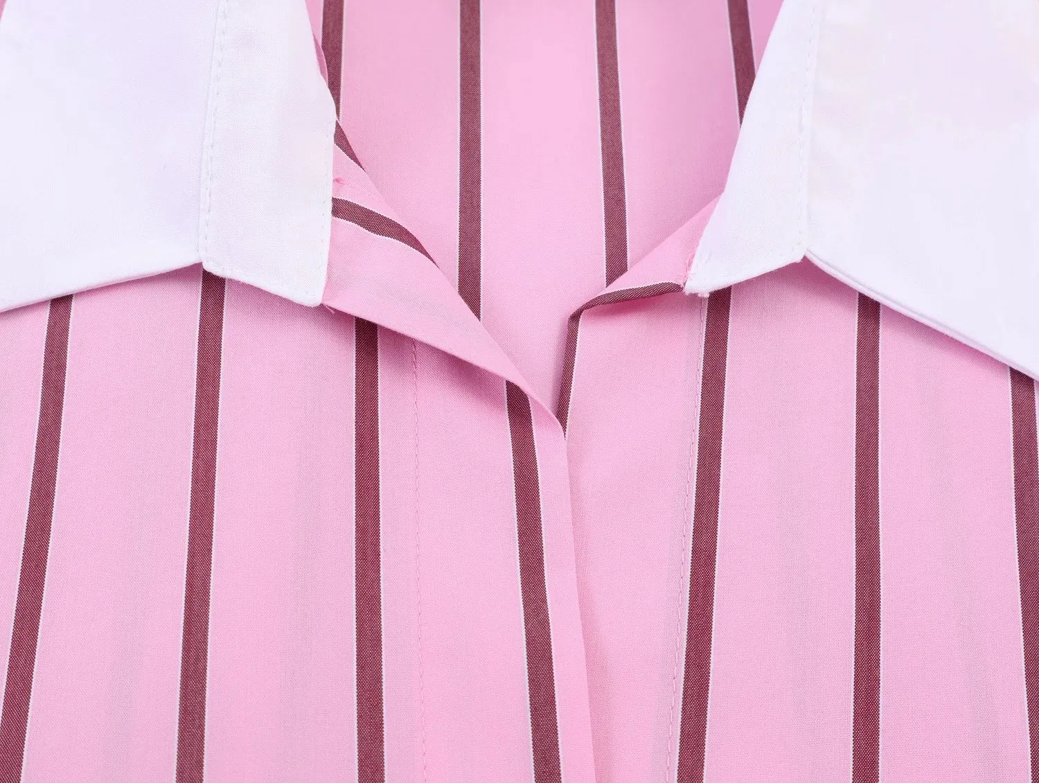 Women Blouses Tops Spring New Fashion Color Blocking Elegant Women's Shirts Tops Chic Street Single-breasted Tops