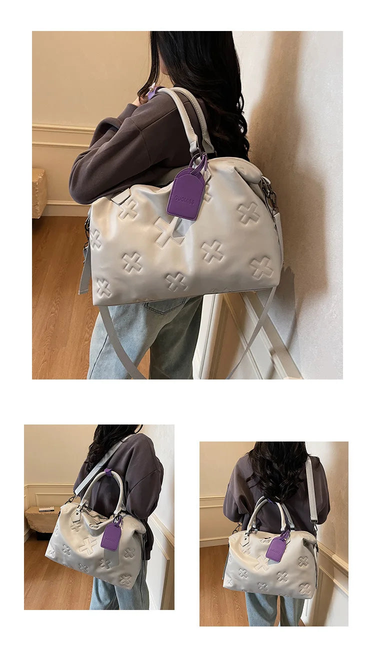 Large Capacity Travel Bag Women Sports Bags Storage Fitness Bag Carry on Luggage Designer Bag Tote Bags Bolso Marca Lujo Сумка