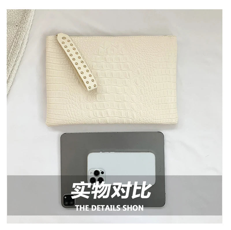 Fashion Luxury Handbags Women Bag PU Leather Clutch Ladies Evening Envelope Bag Female Day Clutches Purse Portable Wristlet Bag