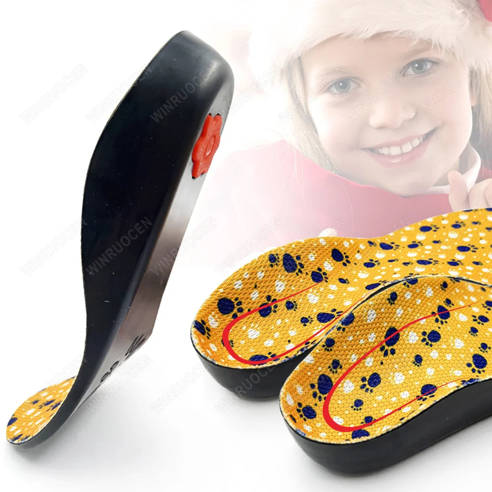 Girl/boy Shoes For Kids Insole Arch Support Flat Feet Sneaker Children Orthopedic Sport Insoles For Shoes Feet Care Inserts Pad
