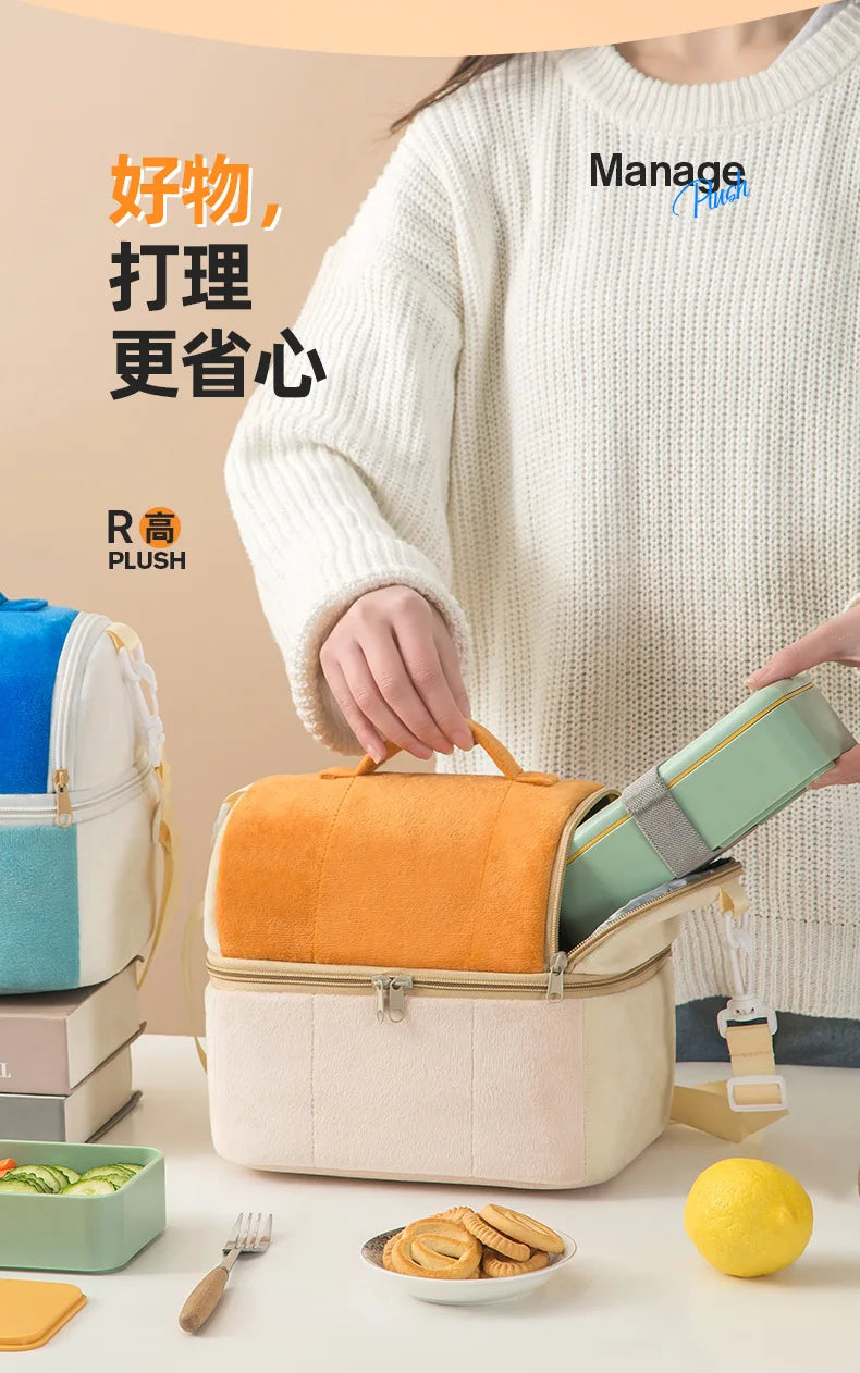 Thermal Bag Lunch Box For Work Picnic Bag Car Bolsa Refrigerator Portable Cooler Bag Food Backpack