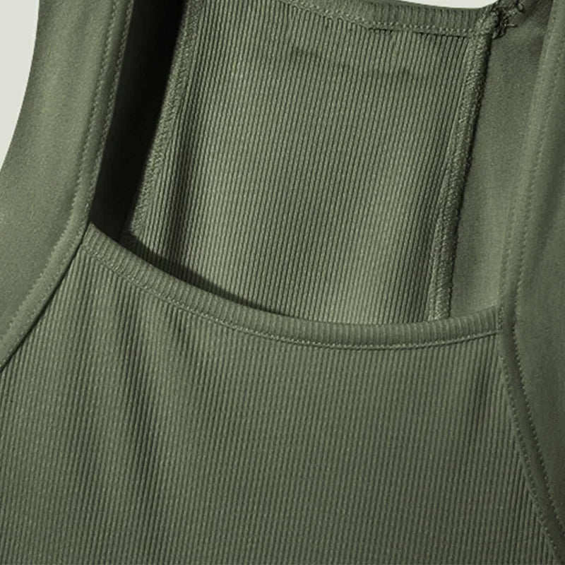 Summer Men's New Solid Color Fashion Sleeveless Shapewear Europe and America Men Sexy Tight Elastic Vest S-4XL