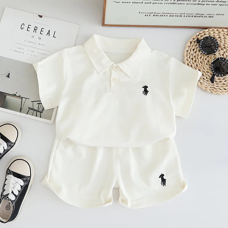Summer New Baby Boys Clothing For Children Boys T-Shirt Shorts 2Pcs/Sets Infant Kids Clothes Casual Costume Toddler Tracksuits
