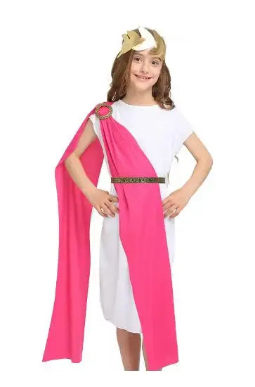 Historical American Colonial Costume Tween Teens Brown Floral Victorian Medieval Dress