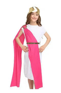 Historical American Colonial Costume Tween Teens Brown Floral Victorian Medieval Dress