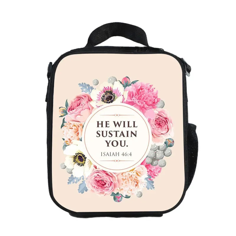 Custom Your Picture / Logo Lunch Bags Personalized Women Backpack Kids Picnic Bag Boys Girls Insulated Lunch Box